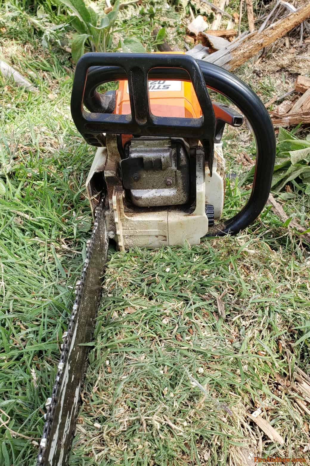 Stihl 023 Reviews Better than a handsaw when it starts
